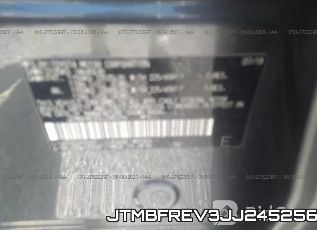 JTMBFREV3JJ245256 фото 10