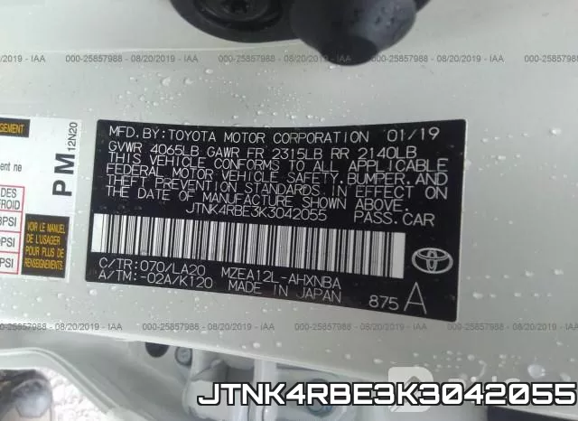 JTNK4RBE3K3042055 фото 10