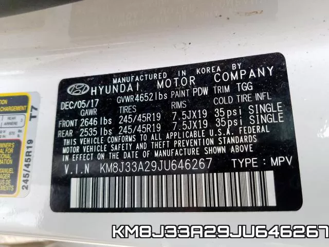 KM8J33A29JU646267 фото 2