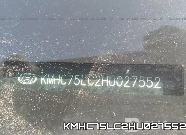 KMHC75LC2HU027552 фото 10