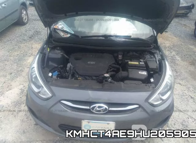 KMHCT4AE9HU205905 фото 2