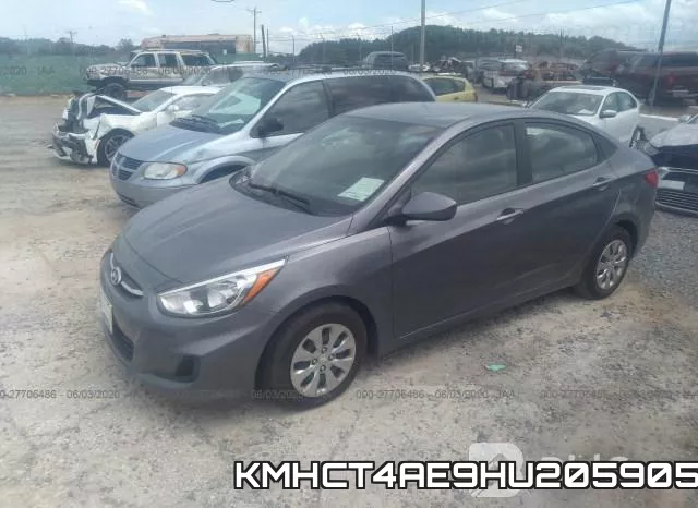 KMHCT4AE9HU205905 фото 3