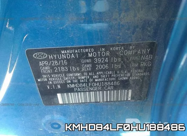 KMHD84LF0HU188486 фото 10