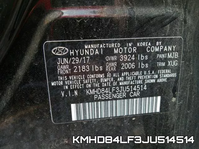 KMHD84LF3JU514514 фото 2