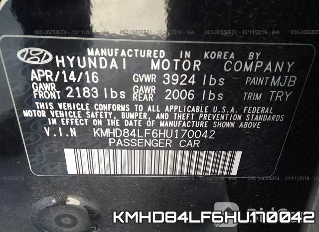 KMHD84LF6HU170042 фото 10