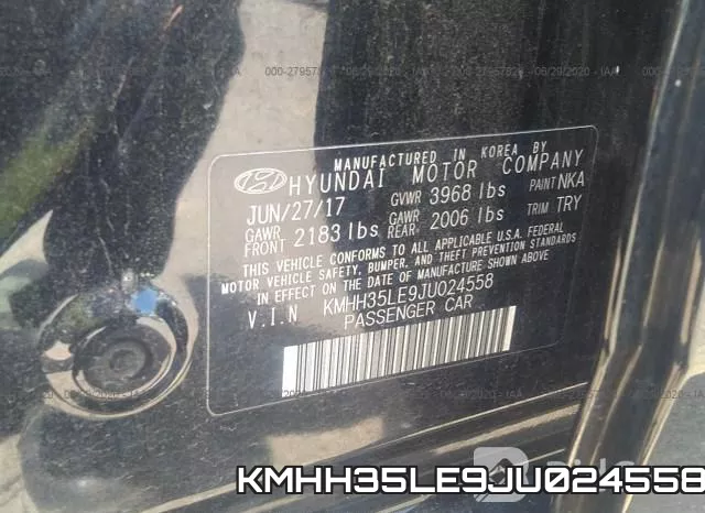 KMHH35LE9JU024558 фото 10