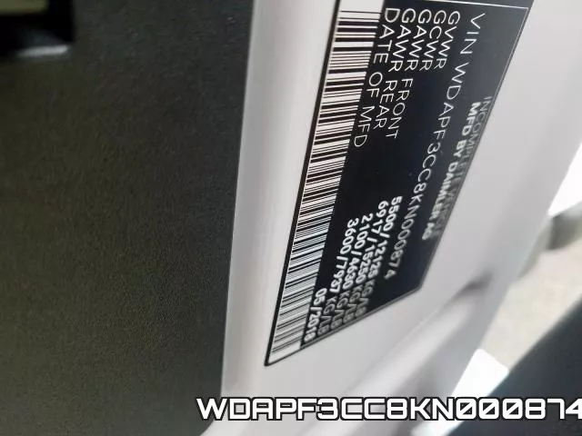 WDAPF3CC8KN000874 фото 2