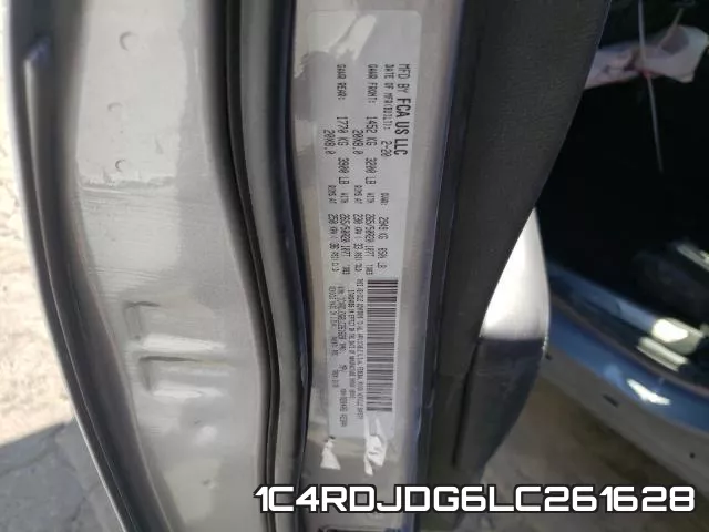 1C4RDJDG6LC261628 фото 2
