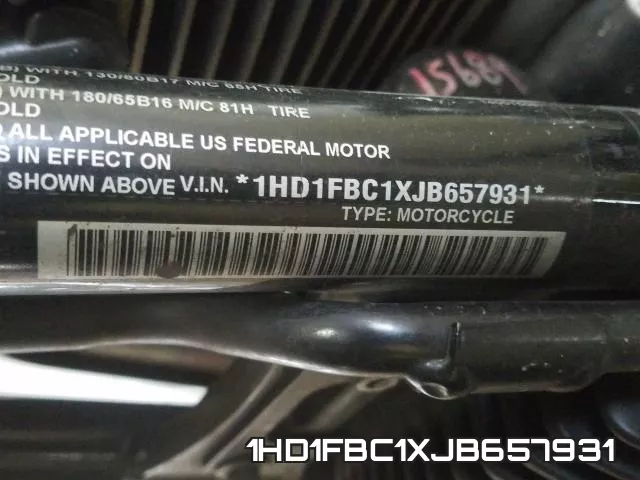 1HD1FBC1XJB657931 фото 2