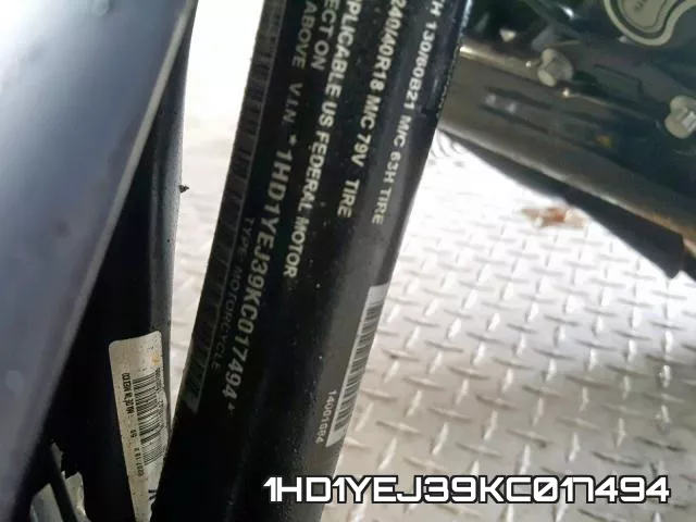 1HD1YEJ39KC017494 фото 2