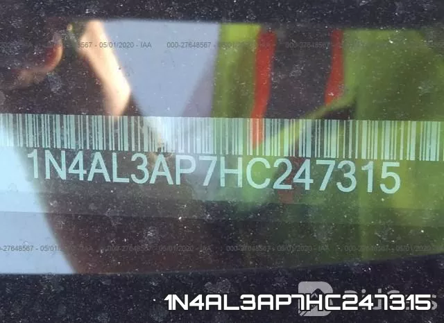 1N4AL3AP7HC247315 фото 10
