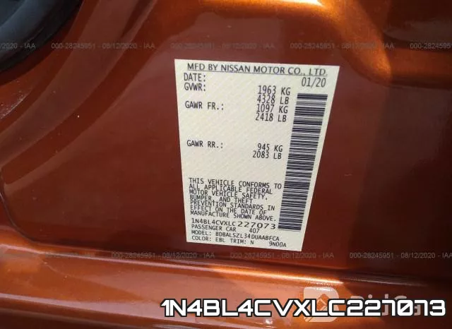 1N4BL4CVXLC227073 фото 10