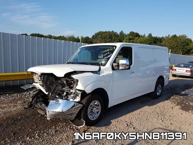 1N6AF0KY5HN811391 фото 3