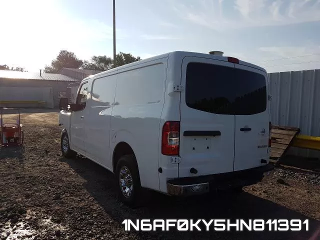 1N6AF0KY5HN811391 фото 4