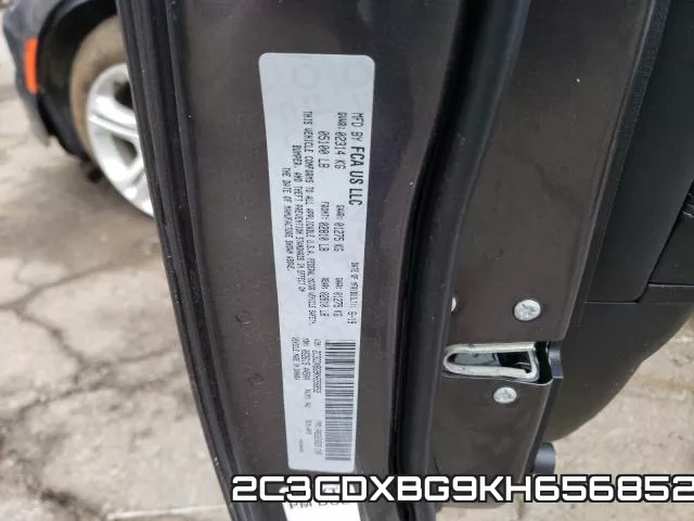 2C3CDXBG9KH656852 фото 2