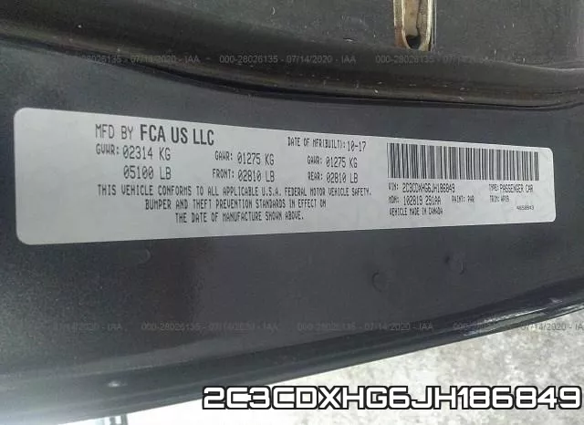 2C3CDXHG6JH186849 фото 10