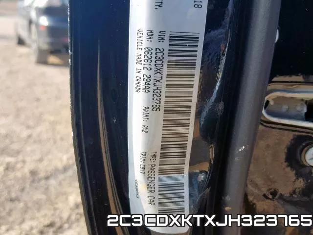 2C3CDXKTXJH323765 фото 2