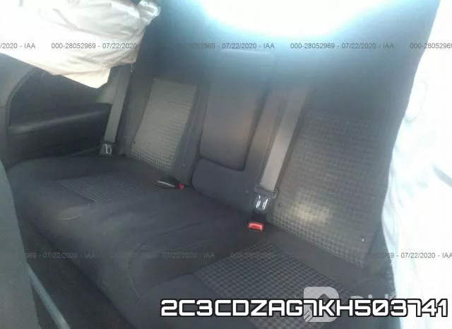 2C3CDZAG7KH503741 фото 9