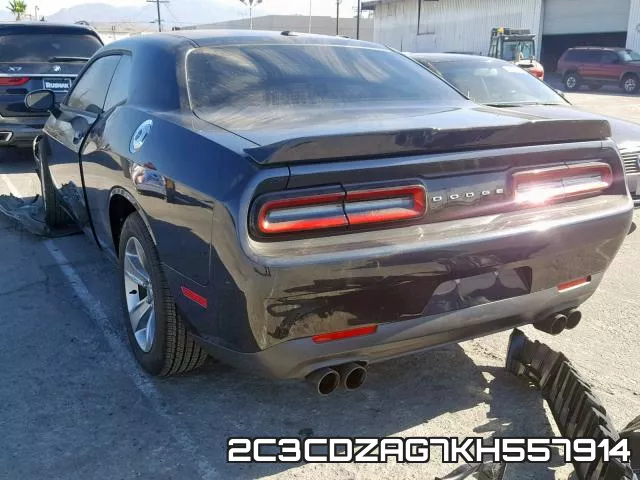 2C3CDZAG7KH557914 фото 4