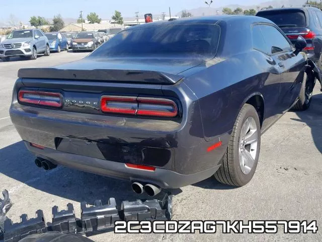 2C3CDZAG7KH557914 фото 5