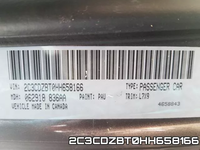2C3CDZBT0HH658166 фото 2