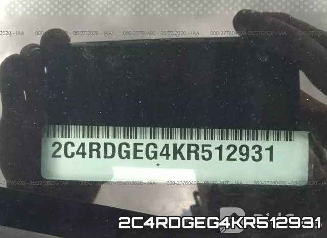 2C4RDGEG4KR512931 фото 10