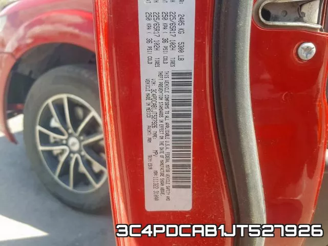 3C4PDCAB1JT527926 фото 2