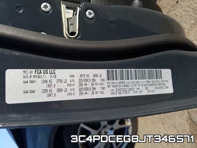 3C4PDCEG8JT346571 фото 2