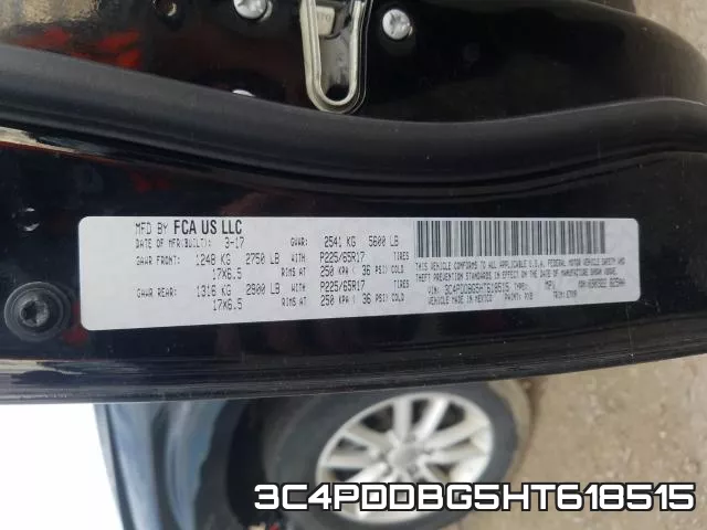 3C4PDDBG5HT618515 фото 2