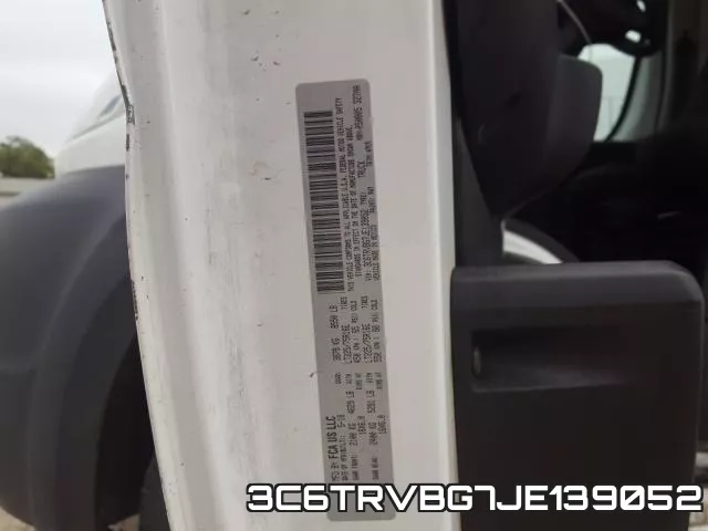 3C6TRVBG7JE139052 фото 2