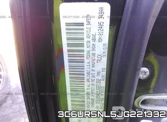 3C6UR5NL5JG221332 фото 10
