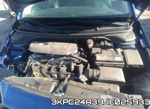 3KPC24A39JE025933 фото 2