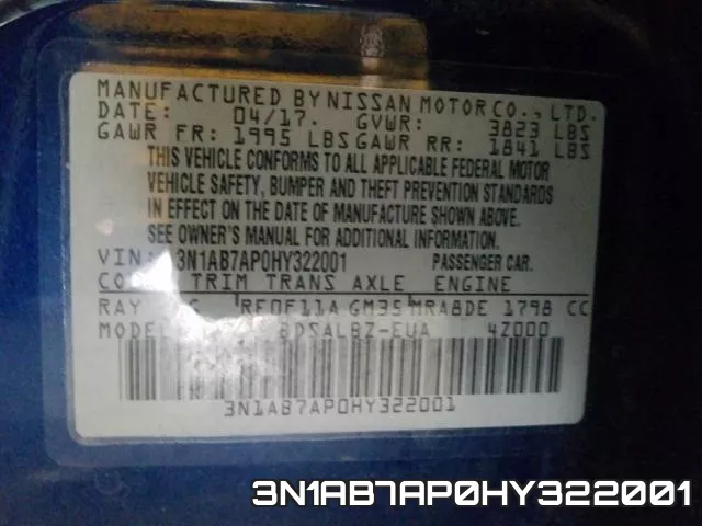3N1AB7AP0HY322001 фото 2