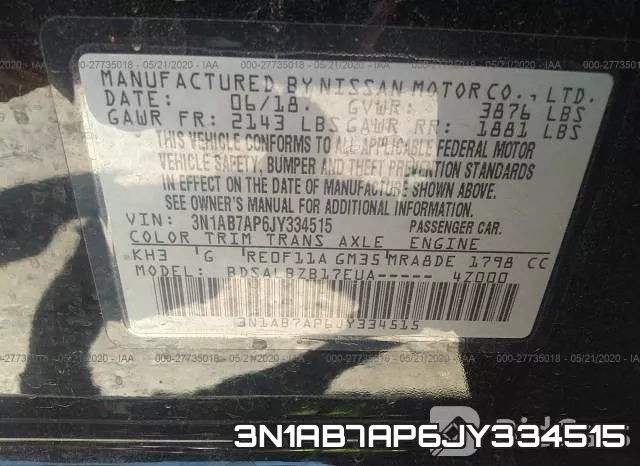 3N1AB7AP6JY334515 фото 10