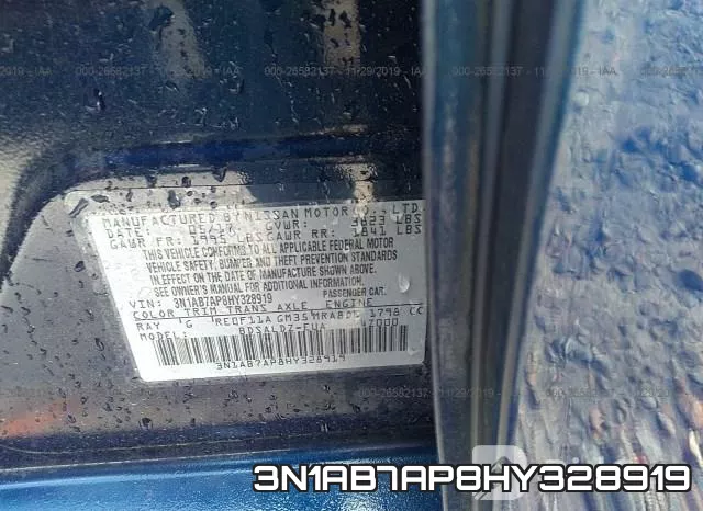 3N1AB7AP8HY328919 фото 10