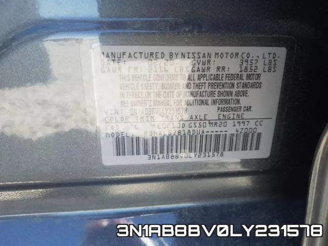 3N1AB8BV0LY231578 фото 2