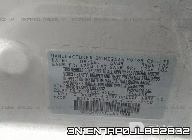 3N1CN7AP0JL882832 фото 10