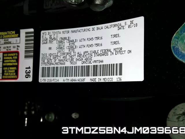 3TMDZ5BN4JM039668 фото 2
