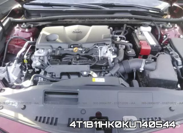 4T1B11HK0KU740544 фото 2