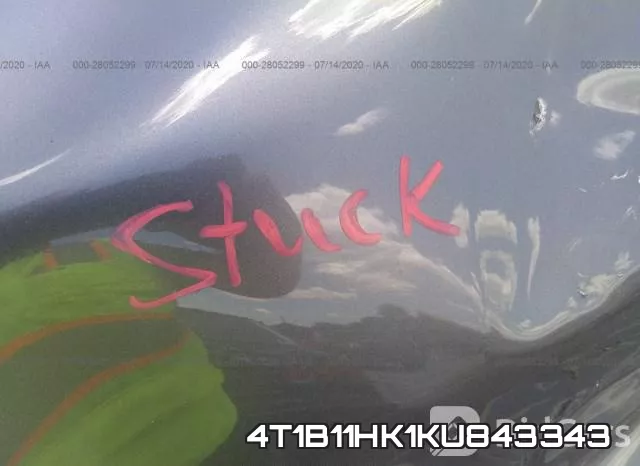 4T1B11HK1KU843343 фото 2