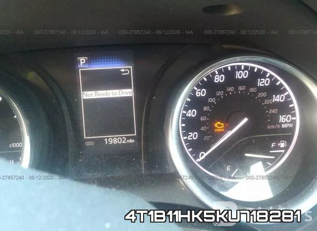 4T1B11HK5KU718281 фото 8