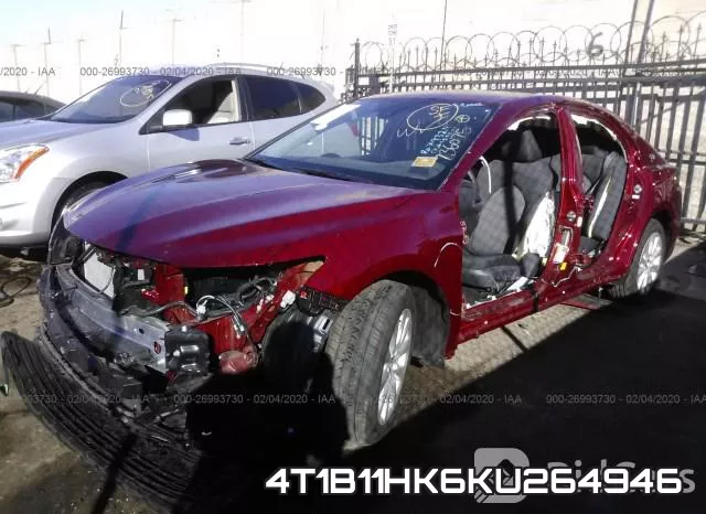 4T1B11HK6KU264946 фото 3