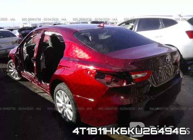 4T1B11HK6KU264946 фото 4