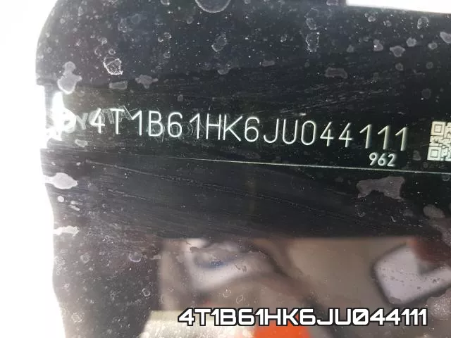 4T1B61HK6JU044111 фото 2