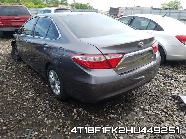 4T1BF1FK2HU449251 фото 4