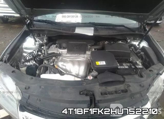 4T1BF1FK2HU752210 фото 2
