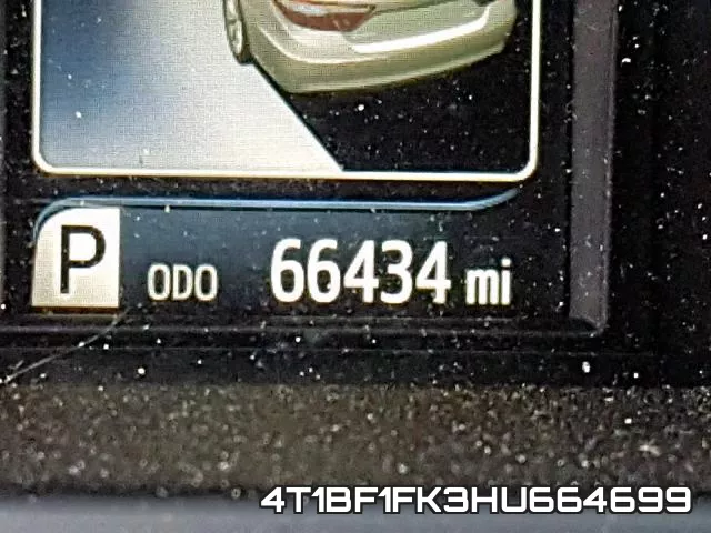 4T1BF1FK3HU664699 фото 9