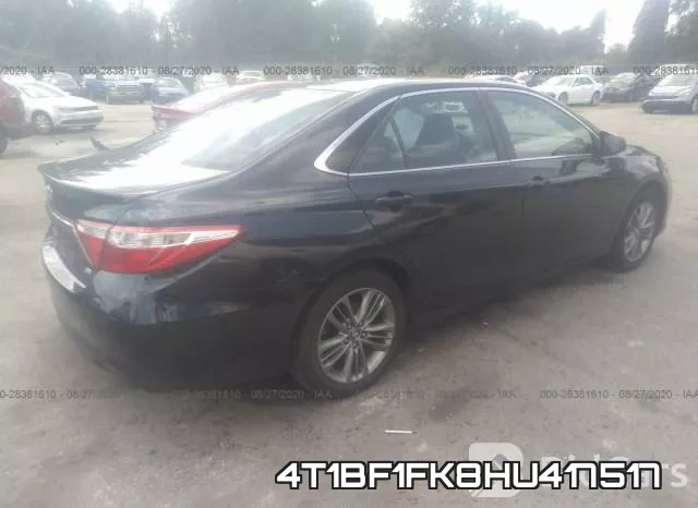 4T1BF1FK8HU417517 фото 5