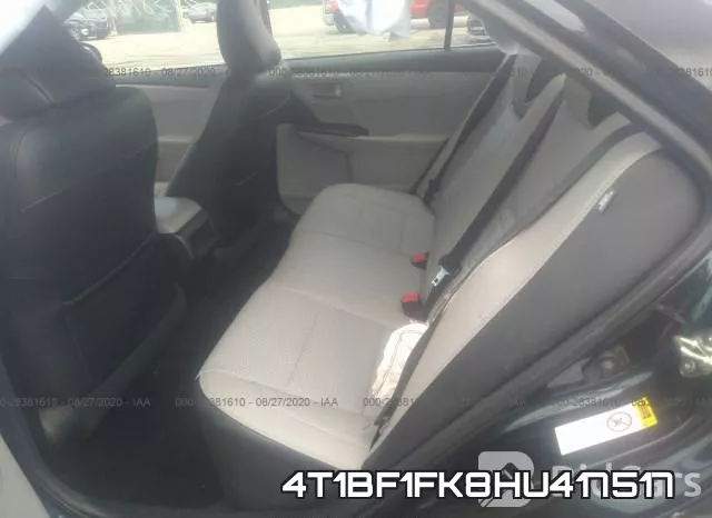 4T1BF1FK8HU417517 фото 9