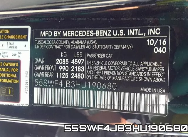 55SWF4JB3HU190680 фото 10